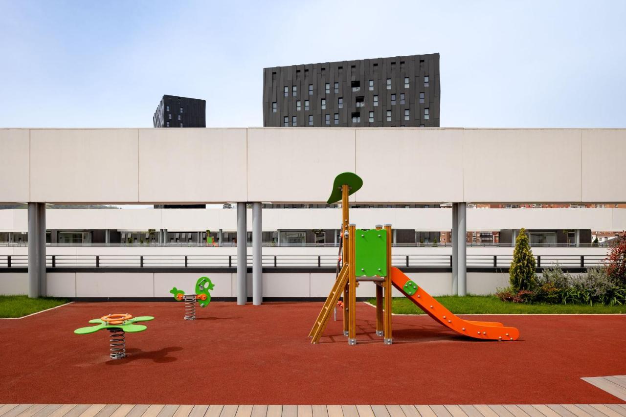 Apartamento Santa Ana junto a la ria a estrenar con piscina , garaje y wifi incluidos Bilbao Exterior foto